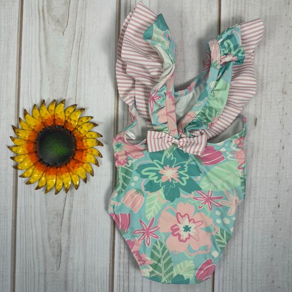 ruffle butts in bloom toddler girl swim bundle 2T - Picture 3 of 8